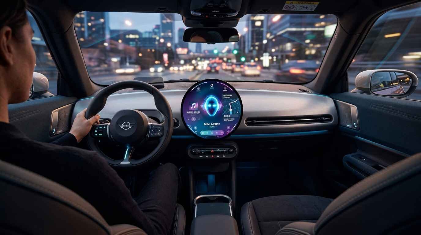 au mini ai assistant interface showing smart automation features in 2026