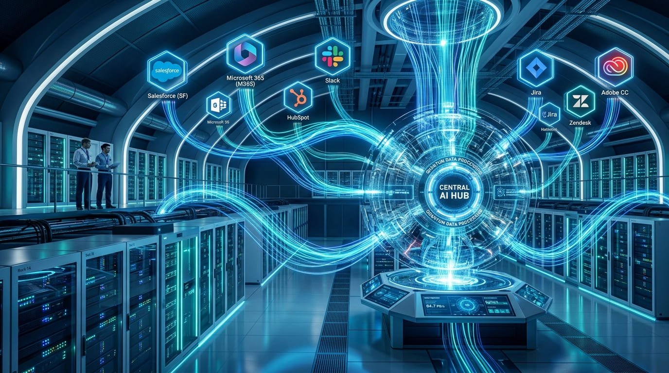 MCP Server for SaaS Integration connecting enterprise applications through AI
