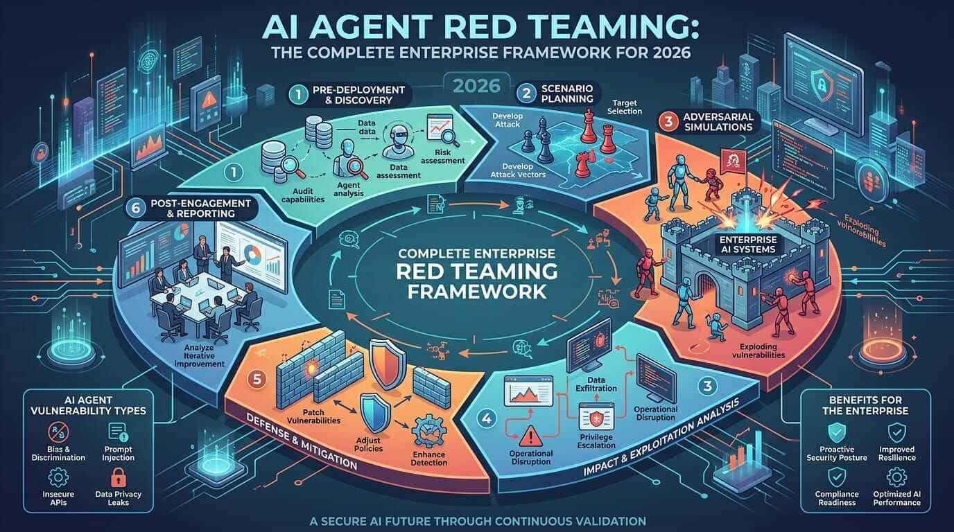 AI Agent Red Teaming: The Complete Enterprise Framework for 2026