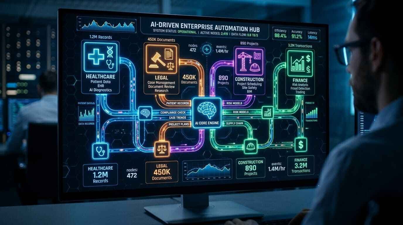 vertical SaaS AI automation enterprise architecture 2026