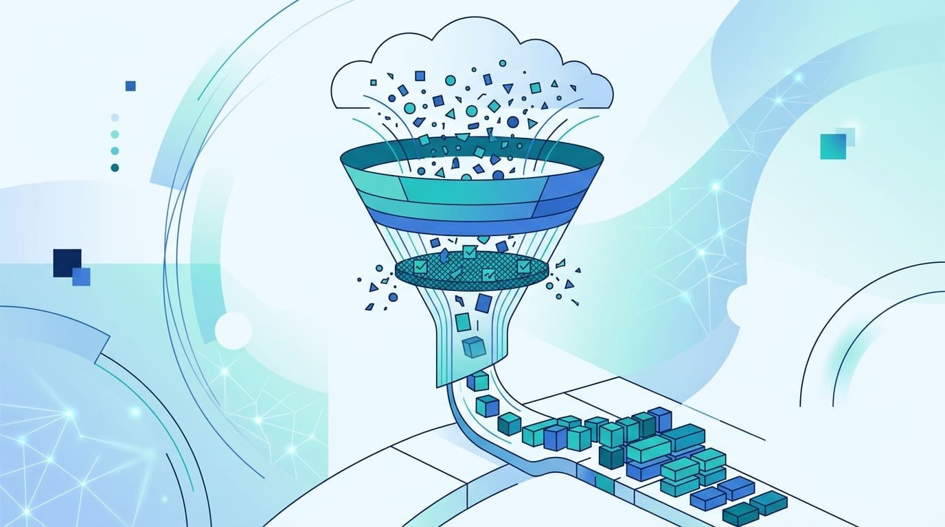 Enterprise synthetic data pipelines architecture showing generation, validation, and quality filtering stages